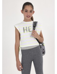 Colanti lungi cu motiv imprimat pentru fata