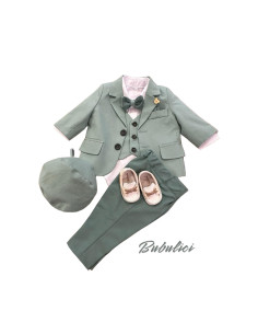 Costum Razvan verde olive