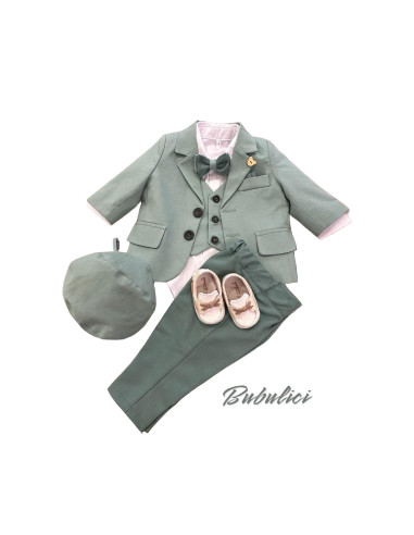 Costum Razvan verde olive