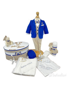 Costum Razvan Albastru Regal