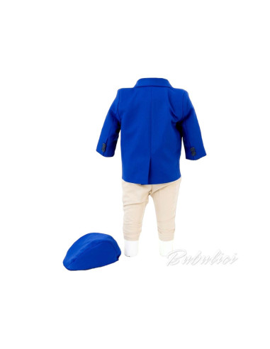 Costum Razvan Albastru Regal