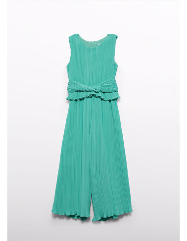 Salopeta lunga cu pliuri fetita