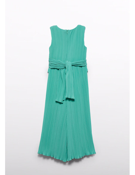 Salopeta lunga cu pliuri fetita