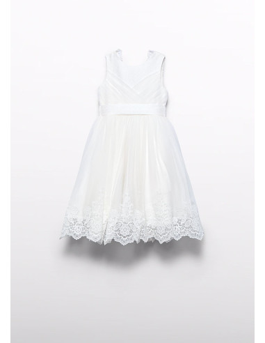 Rochie tul brodat fetita