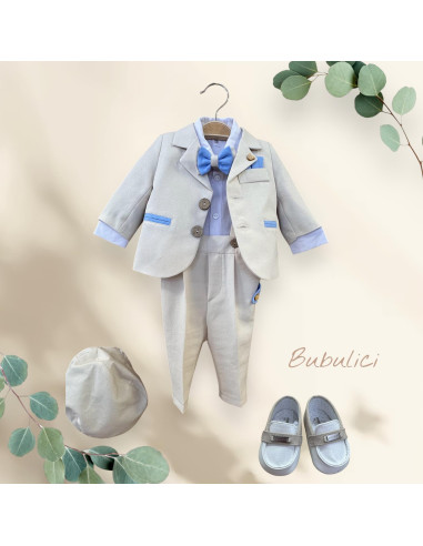 Costumaș botez pentru baieti Fabian