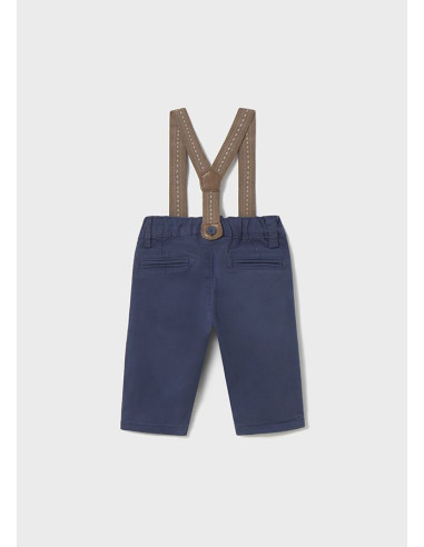 Pantaloni lungi bretele nou-nascut