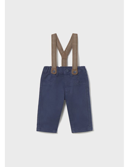 Pantaloni lungi bretele nou-nascut