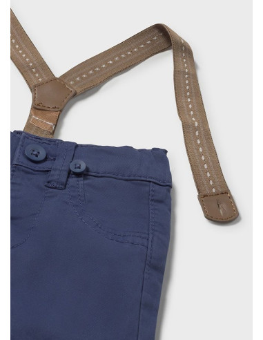 Pantaloni lungi bretele nou-nascut