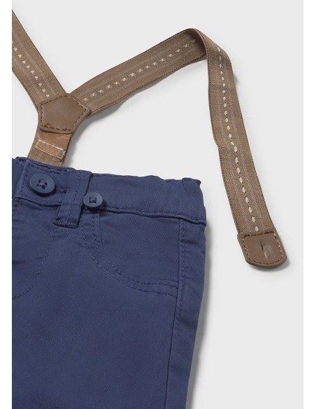 Pantaloni lungi bretele nou-nascut