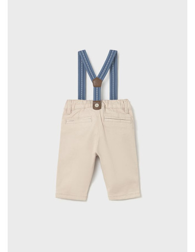 Pantaloni lungi cu bretele detasabile