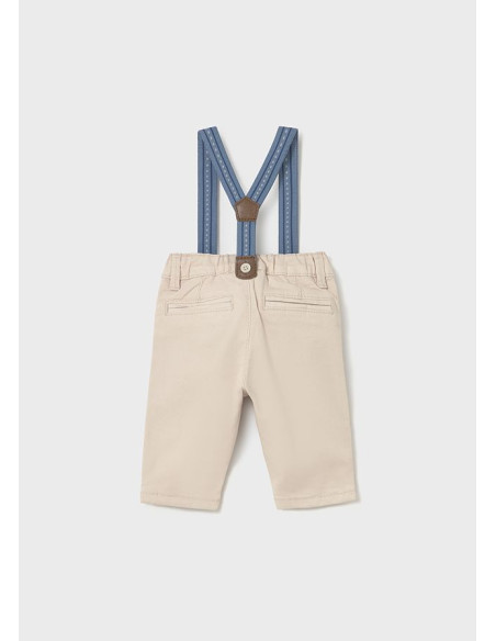 Pantaloni lungi cu bretele detasabile
