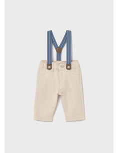 Pantaloni lungi cu bretele detasabile