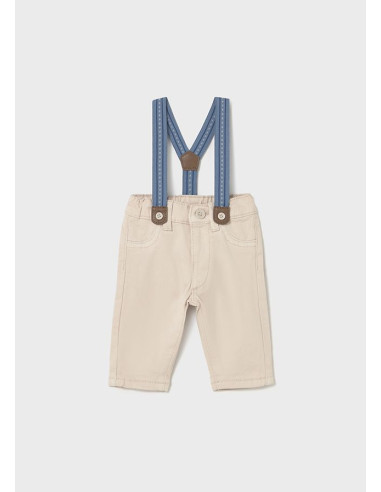 Pantaloni lungi cu bretele detasabile