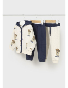 Trening 2 perechi de pantaloni bebe