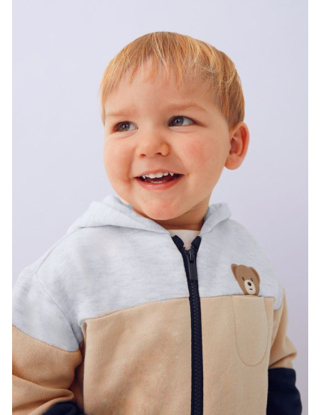 Trening 3 piese tricolor bebe