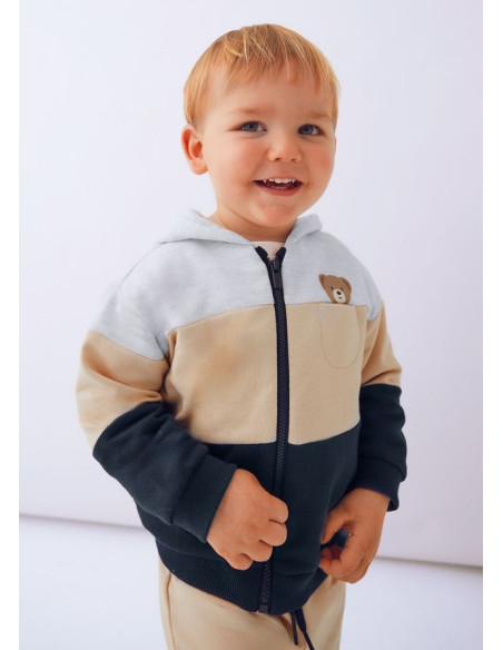 Trening 3 piese tricolor bebe