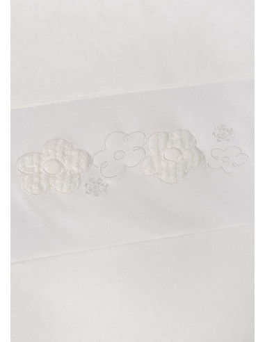 Paturica bebe off-white