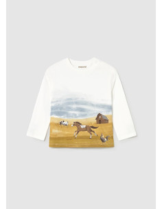 Tricou bebe imprimeu ferma 2