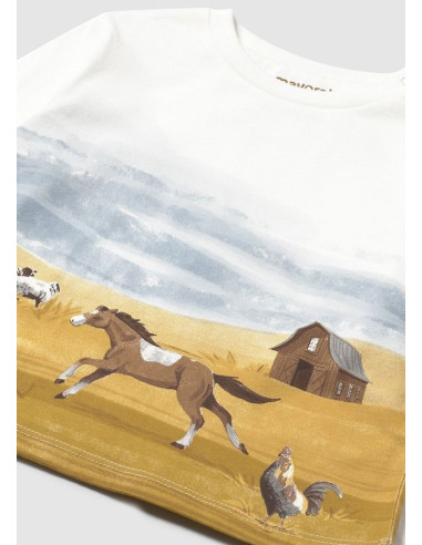 Tricou bebe imprimeu ferma