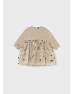 Rochie tul stelute nou-nascut