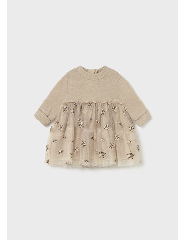 Rochie tul stelute nou-nascut