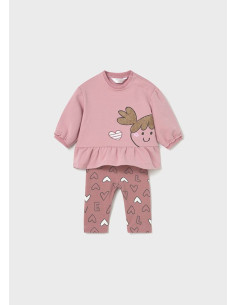 Set colanti 4 piese nou-nascut -Orquidea 2