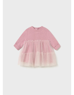 Rochie tul nou-nascut Orquidea