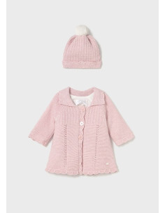 Palton cu caciulita nou-nascut