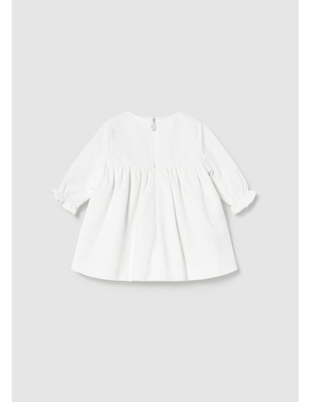 Rochie catifea nou-nascut