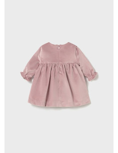 Rochie catifea nou-nascut Petal 2