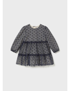 Rochie tul bebe Navy blue