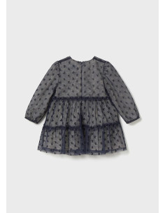 Rochie tul bebe Navy blue 2