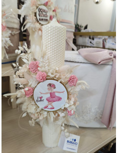 Lumanare ceara naturala fata