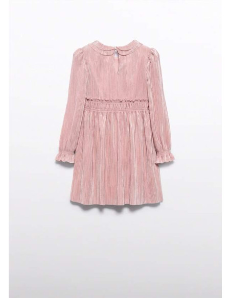 Rochie plisata sclipici fetita-Petal