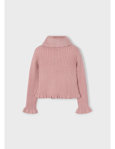 Cardigan cu guler blanita fetita