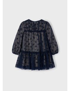 Rochie tul fetita Navy 2