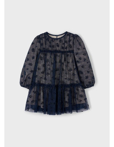 Rochie tul fetita Navy