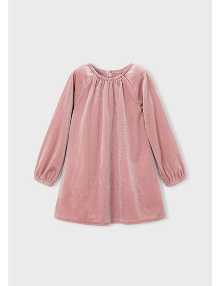 Rochie catifea sclipici fetita