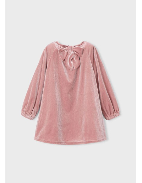 Rochie catifea sclipici fetita