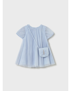 Rochie din tul cu geanta bebe