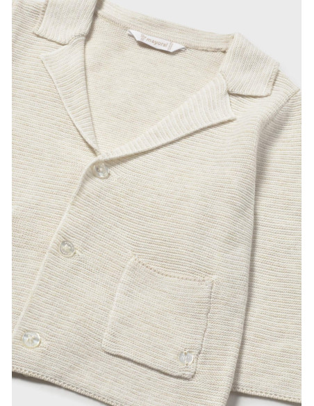 Jacheta tricot bebe