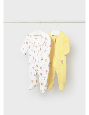 Set pijama nou-nascut Sunny