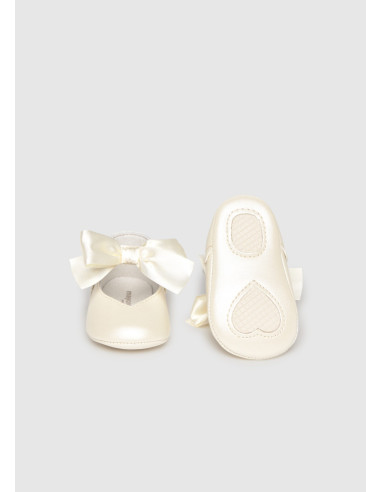 Pantofi nou-nascut off-white