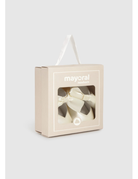 Pantofi nou-nascut off-white