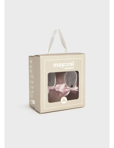 Pantofi nou-nascut funda roz