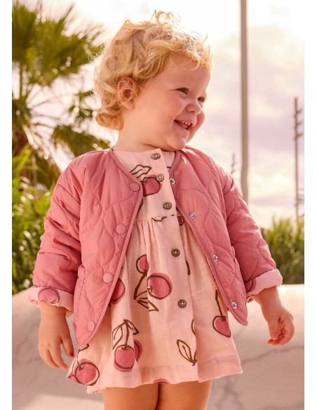 Geaca reversibila antivant bebe