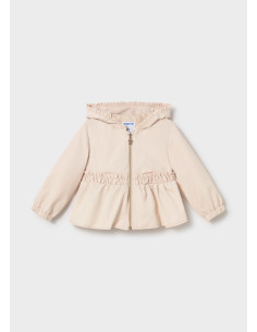 Geaca antivant cu gluga bebe fata