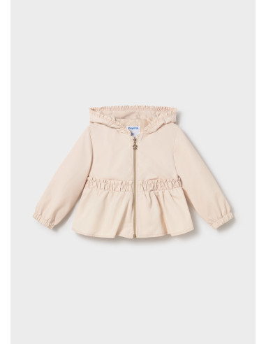 Geaca antivant cu gluga bebe fata