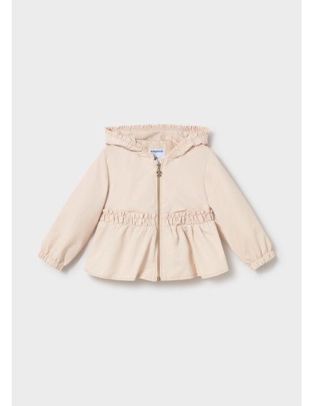 Geaca antivant cu gluga bebe fata