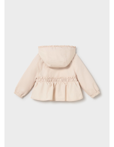 Geaca antivant cu gluga bebe fata